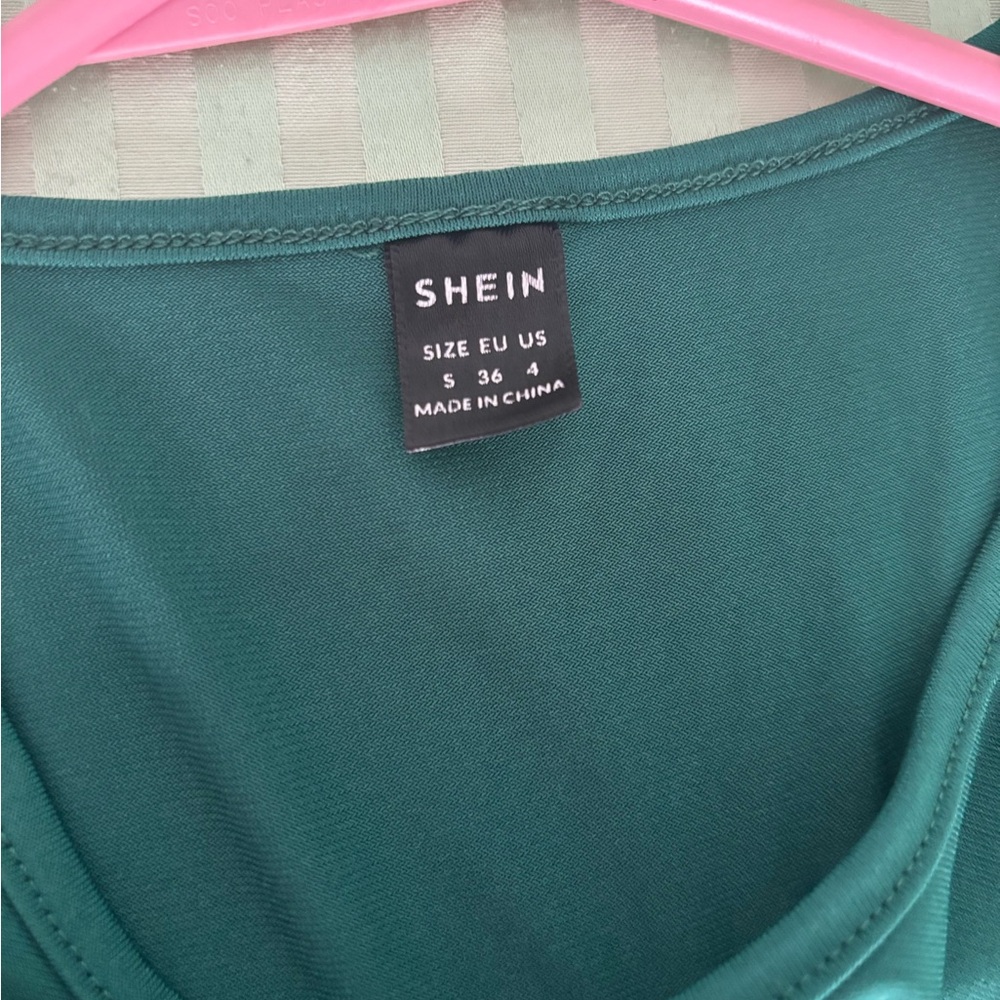 SHEIN Teal Sleeveless Top